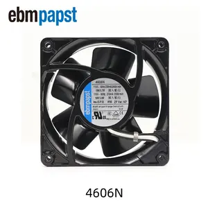 Ebmpapst 4606N 12038 180m3/h 115V AC 18W 120x120x38mm 12cm All Metal UPS Power Supply Network Cabinet Axial Cooling Fan
