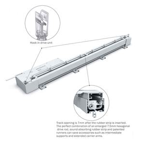 ستائر عمودية آلية بسيطة وحالمة عالية الجودة بتصميم عصري للمكاتب وغرف النوم وغرف المعيشة الإلكترونية - Product Image 6