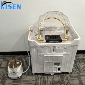 Kisen Portable Head Spa Unit with 2 Water Tanks <b>Heater</b> Water Arch Ideal Pipeless Salon Sink Furniture Suitable <b>Small</b> <b>Space</b> - Product Image 6