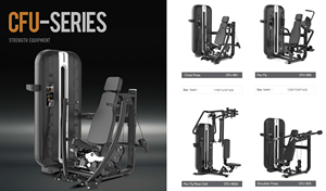 เครื่องออกกำลังกายแบบนั่งสำหรับบริหารกล้ามเนื้อหน้าอก รุ่น CFU Series สำหรับใช้งานเชิงพาณิชย์ - Product Image 3