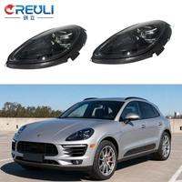 Feux de voiture CREULI 2017 2016 2020 2019 2014 95B, mise à niveau vers des phares à LED laser de style matriciel Pdls 2023 pour Porsche Macan 95B.1