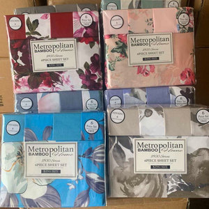 Biểu Tượng Tùy Chỉnh Thiết Kế Khác Nhau Cho 100% Polyester Tấm Sợi Nhỏ Thiết Lập 6Pcs Nữ Hoàng Và Vua Kích Thước Tấm Ga Giường Thiết Lập - Product Image 3