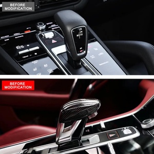 2017-2023 Car Modification Upgrade Gear Lever 9Y0 Carbon Fiber <b>Shift</b> Lever for Cayenne Panamera 971 - Product Image 2