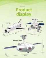 Nuevo Juguete de Ensamblaje DIY, 13 en 1, Coche de Juguete de Plástico con Energía Solar, Robot Inteligente para Bebés de 0 a 3 Meses, Empaquetado en Caja de Color