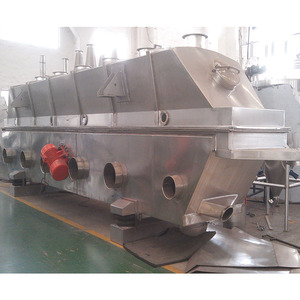 Secador de lecho fluidizado pequeño ZLG para procesamiento de alimentos, sal comestible, ácido cloroacético, características fluidizadas vibratorias, motor PLC de engranaje - Product Image 1