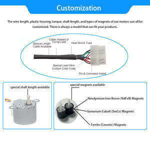 Maintex-<span class=keywords><strong>motor</strong></span> pequeño de engranaje helicoidal, 20mm, 20BYJ, para impresora 3D - Product Image 4