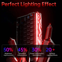 Teclado Mecánico Compacto AULA Hero68 Air con Interruptores Magnéticos, Efecto Hall, 8KHz Rapid Trigger, RGB, para Juegos FPS