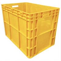 Panier de rangement en plastique recyclable de 600*400*450 mm, norme européenne, pour outils électroniques