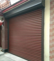 Portes de sécurité isolées thermiquement, automatiques, en alliage d'aluminium, volets roulants rapides, porte industrielle enroulable en spirale
