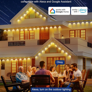 Giáng sinh trang trí nội thất không thấm nước IP67 thông minh <span class=keywords><strong>RGB</strong></span> 30LED điểm pixel ánh sáng chuỗi 15m ngoài trời vĩnh viễn mái hiên thông minh dải đèn rgbic - Product Image 3