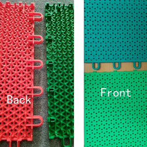 Baldosas Deportivas de PP Encajables para Hockey sobre Hielo y Patinaje sobre Ruedas, Césped <span class=keywords><strong>Artificial</strong></span> Resistente para Pisos Deportivos - Product Image 4