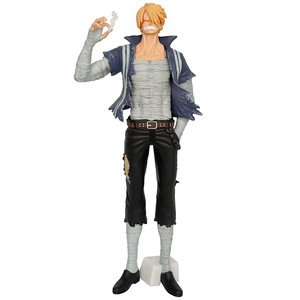3 modèles de figurines <span class=keywords><strong>Zoro</strong></span> de 28,5 cm, figurine d'anime Sanji, figurine d'action Coaply, figurine en PVC Luffy, jouets de modèle de jeu - Product Image 3