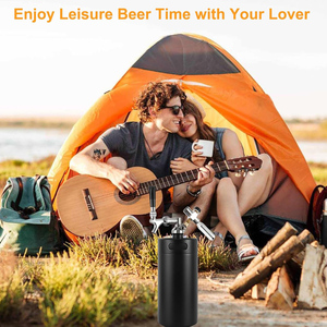 Sistema de grifo Growler Mini Keg de 128Oz, sistema de barril de <span class=keywords><strong>cerveza</strong></span> de acero inoxidable presurizado para artesanía casera y <span class=keywords><strong>cerveza</strong></span> de barril - Product Image 5
