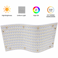 Panneau LED flexible moderne en gros, 320 LED, découpable, 3000K 4000K 6000K, rétroéclairage LED doux d'intérieur pour comptoirs de centres commerciaux