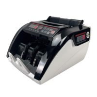 Prix d'usine 5800 Modèle Machine à compter les billets portable de qualité professionnelle, multi-devises, UV/MG avec écran LCD