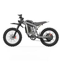 Pour Moto Tout-Terrain Électrique R19 72V, Vitesse Maximale 90km/h, Double Suspension, Longue Autonomie, Location pour Tour