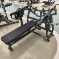 Presse à pectoraux plate à charge libre Kpeakfit en acier, capacité 200 kg