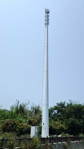 20m <span class=keywords><strong>30m</strong></span> 40m 50m Stahltelekommunikations-Monopol türme Einrohr-Antennen turm für die Signal übertragung - Product Image 4