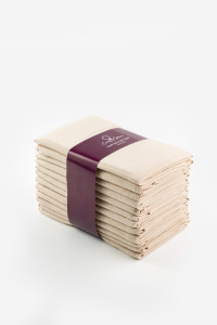 ผ้าขนหนูคอตตอนแท้สำหรับใส่แป้งในครัวผ้า100% พิมพ์โลโก้แบบกำหนดเอง - Product Image 2