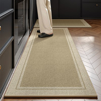 Custom Linen Kitchen Rug Water Absorbent Fast Dry Non Slip Kitchen Runner Mat for Home Wholesale