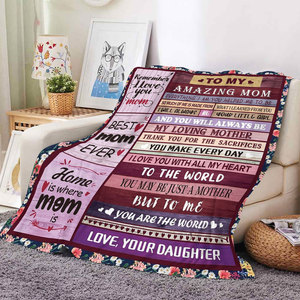 Regalos para Mamá, Cumpleaños, Día de la Madre, Manta Suave de Franela para Sofá, Oficina, Viajes, Siesta, Regalos Cálidos - Product Image 2