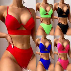 <strong>Hot</strong> Single <strong>Hot</strong> High Waist <strong>Tight</strong> Tie Split <strong>Hot</strong> <strong>Girl</strong> Sexy <strong>Bikini</strong> <strong>Hot</strong> Single Sexy <strong>Bikini</strong> - Product Image 1