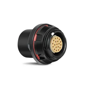 Fischers Kualitas Tinggi Coaxial DBPU 103 A057 149 7 IP68 Melingkar Konektor Tahan Air