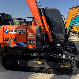 Miniexcavadora Usada Marca Famosa Japón HITACHI ZX70 Zaxis 70 7 toneladas Excavadora 60 6 toneladas 50 5 toneladas Excavadora sobre orugas Buen Estado - Product Image 5