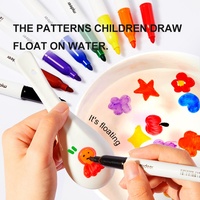 Stylo aquarelle pour enfants Mideer MD3324, outil de peinture et de dessin pour bébé de maternelle, stylo tableau blanc créatif pour enfants - 8 couleurs