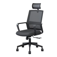 Chaise de direction moderne avec fonction de levage ergonomique Mobilier de bureau en acier inoxydable Table de conférence confortable Lieu de travail Métal PP