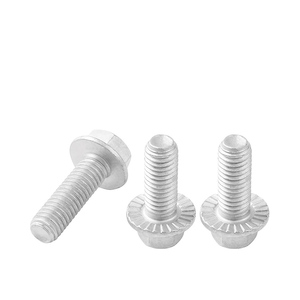 Tất cả các kích cỡ <span class=keywords><strong>dacromet</strong></span> lục giác mặt bích bu lông với răng răng răng cưa đầu ốc vít thép Carbon/thép hợp kim lớp 8.8/10.9 - Product Image 1