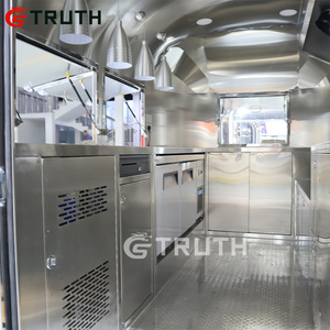 Truth American Standard Food Crepe Helado Pizza <span class=keywords><strong>Caravana</strong></span> Remolque Calamar Anillo Camión de comida a la venta Cocina móvil Remolque de comida - Product Image 6