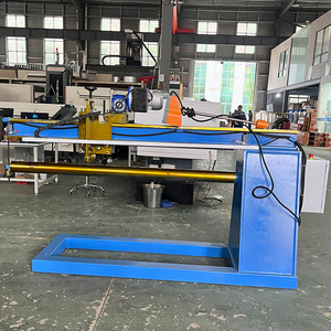 Machine de fermeture de joint de tuyau cylindrique haute vitesse, compatible avec la tôle fine de 0,5 mm (calibre 26), pour la fermeture de tuyaux de cheminée de 1200 mm - Product Image 2