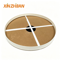 Bande d'étanchéité de bord personnalisée placage naturel noyer noir cuir blanc recouvert d'étanchéité de bord 0.5mm bois bandes de bord