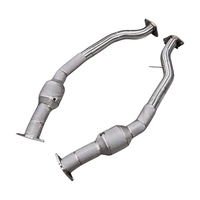 Tubería de Escape de Alto Flujo para Jeep Grand Cherokee SRT 6.4L V8 2015-2021, Tubo de Escape Deportivo SS304, Mejora de Rendimiento