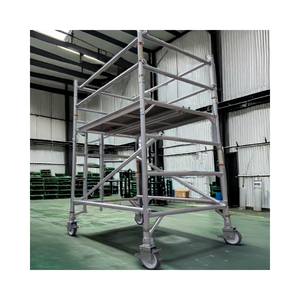 Giàn giáo hệ thống giàn giáo nhôm giàn giáo tháp làm việc di động 4m 8M 10m 12m 20m - Product Image 6