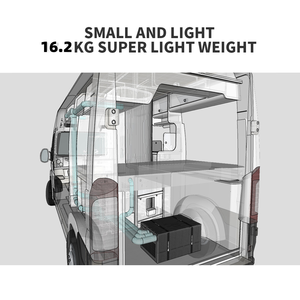 12v <b>Air</b> Conditioning Car Room Motorhome Marine House Mobile 24V 48V Under <b>Air</b> Conditioner <b>Mini</b> AC CU20 Under Ac Unit CU20 - Product Image 3