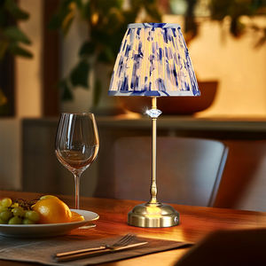 Portable Luxury <strong>Crystal</strong> Embellished Rechargeable <strong>Table</strong> <strong>Lamp</strong> New Design for Living Room &amp; Restaurant Flexible DC Power Supply - Product Image 2