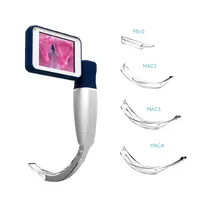 LTEV02 Set Hologram Video Portabel, Isi Ulang Neonate Anak Sekali Pakai Ukuran Pisau Laryngoscope