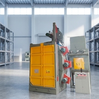 Machine de sablage à crochet Q37 avec moteur PLC, capacité 500-8000 kg, pour le nettoyage industriel des structures en acier moulé et forgé, vitesse 70-85 m/s