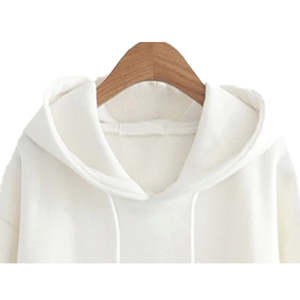 Sudadera con Capucha Casual de Invierno para Mujer, Personalizable con Logotipo Frontal, 100% Algodón Felpa, Secado Rápido, Teñido Liso, Transpirable, Deportiva - Product Image 2
