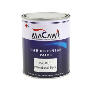 Macaw 1K rắn wsm37 máy bay phản lực màu xanh Acrylic cơ sở Primer Top Coat sơn xe