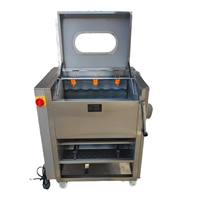 Automatische aardappel schilmachine, commerciële industriële wasmachine en schiller voor groenten, yam, taro en wortel