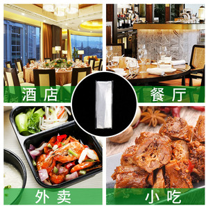 Disposable Pe Film Gloves 25cm Thickened Oil Resistant Food Grade Individually Packaged With Tray For Catering Fruit Shop - Product Image 4