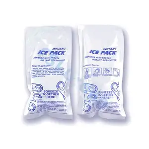 Wholesale Reusable Ice Packs Custom Design Self-priming Water Food Dry Ice Gel Pack