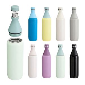 Termo de Viaje de Acero Inoxidable de Doble Pared de 20 oz, Ultrafino, con Tapa Metálica, para Gimnasio, Fitness y Actividades al Aire Libre - Product Image 4