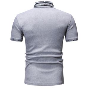 T-shirt de marque pour hommes, cloutée à manches courtes, en coton, vêtement décontracté - Product Image 6