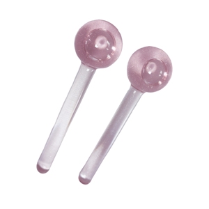 Mini Masajeador Facial con Bola de Hielo Rosa Brillante, Rodillo de Enfriamiento Facial para Aliviar la Hinchazón y Reafirmar la Piel - Product Image 2