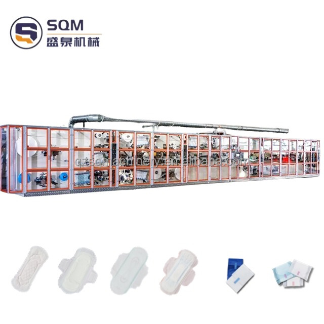 sanitary pad production line