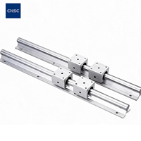 Kit de glissières de guidage SBR haute précision pour table de scie à bois, avec support en acier et axe cylindrique lisse